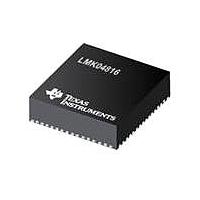 Texas Instruments LMK04816BISQ/NOPB Clock Synthesizers / Jitter Cleaners 3 Input Low Noise Cl ock Jitter Cleaner A 926-LMK04816BISQENPB