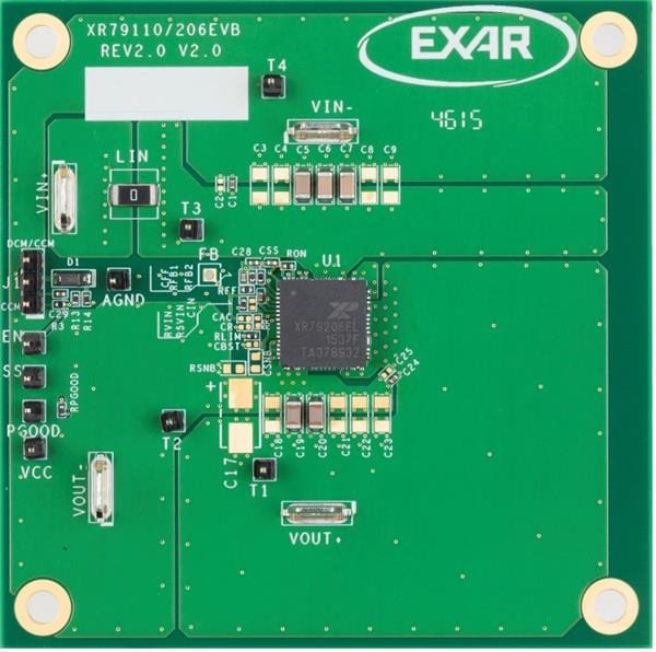 Power management development board used for evaluating PMIC behavior and power design