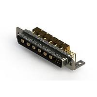 EDAC 629-13W6240-5NC Mixed Contact D-Sub Connectors Right-angle Power Combo D-Sub Connector