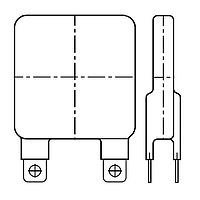 EPCOS B72242L0271K100 Varistors 275VAC 10% 42mm High E