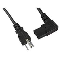 Qualtek Electronics 313026-01 AC Power Cord 16AWG 3C M/F R/A SJT