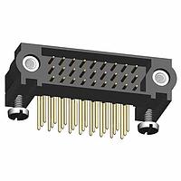 Harwin M83-LML3M5N18-0000-000 Shrouded 3R 18P M HORZ PC TAIL 4MM W/JS