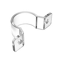 Banner Engineering LMBWLS27EC LED Mounting Hardware Bracket: For Use with WLS27; End Clamp; Set of Two Brackets; Clear Copolyester; Designed for M5 or No. 10 Mounting Hardware
