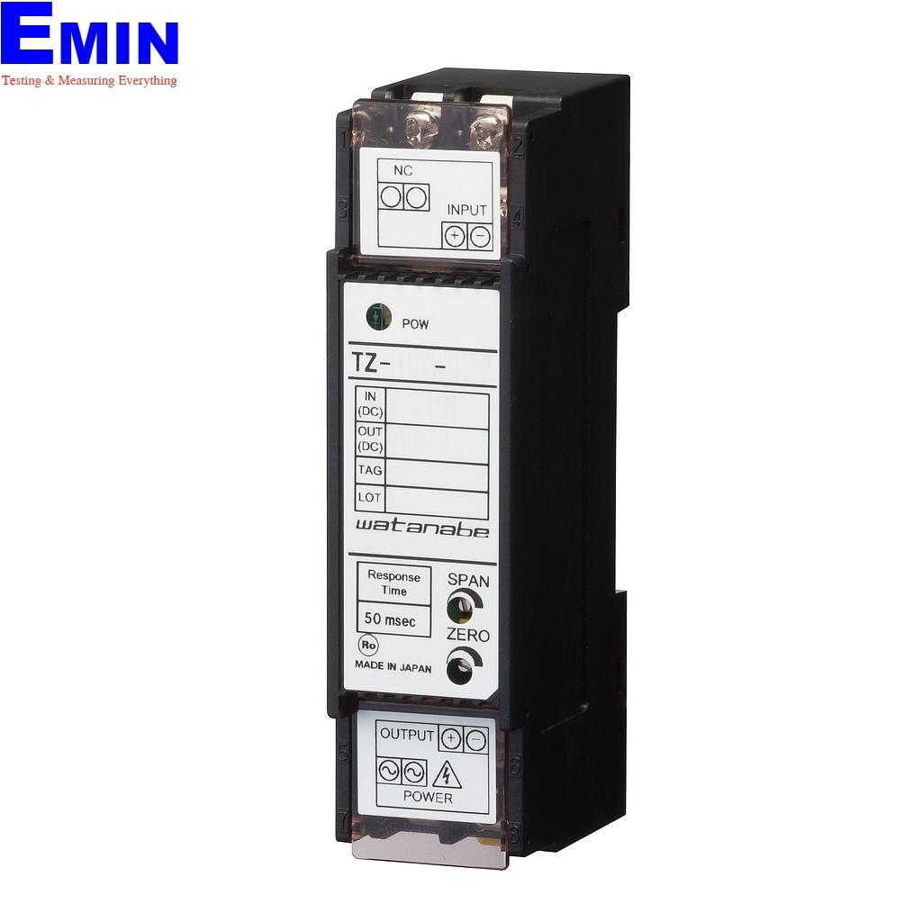 Watanabe TZ-5XA Terminal Type DC V / A to DC V / A Isolated Transducer ...