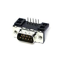 Amphenol Commercial Products D09P13B6UA00LF Plug DSUB R/A STB 9 PIN