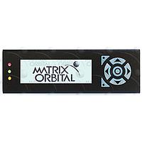 Matrix Orbital EGLK19264A-7T-USB-FGW-MT LCD Graphic Displays Grph Disp USB, 5V Gy Txt/ Wht Bckgrnd