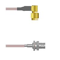 Amphenol Custom Cable Q-340040005120i RF Cable Assemblies SMA-RP/BNC-SJB G316 120I