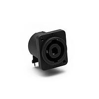 Amphenol Audio SP-4-MDHT Speaker Connectors 4P D FLANGE CHASSIS HORIZONTAL BOARD