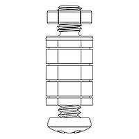 Samtec ASP-199167-02 Accessories Vita 42 (Leaded) 10mm Mated Socket Assembly