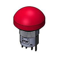 Lumex W76-9450/439088G Standard Switches PBS 22mm SPST 10A/5A 250V metal 70C/125C