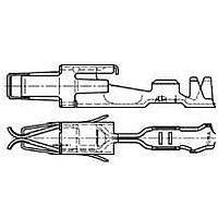 AMP Connectors - TE Connectivity 927768-6 (Mouser Reel) Automotive Connectors TIMER RECPT CONTACT 'Reel of 1000"