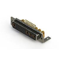 EDAC 630-36W4640-2NC Mixed Contact D-Sub Connectors Right-angle Power Combo D-Sub Connector
