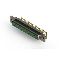 EDAC 630-M37-640-GT2 D-Sub Connectors - Standard Density Right Angle D-Sub Connector