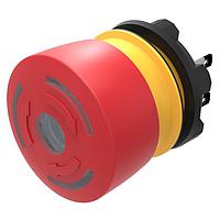 EAO 84-5241.2B40 Safety Switches E-Stop Pushbutton, 2NC, illuminated with red LED, cable 300mm, black indication ring