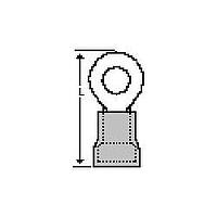 Molex 19073-0194 Ring RING TONGUE TERM 12-10AWG ST SZ 1/4"