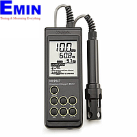 HANNA HI9147-15 Dissolved Oxygen Meter for Aquaculture (15m probe cable)