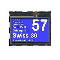 DISPLAY VISIONS EA eDIP160B-7LWTP Graphic LCD Modules 160x104 Intl. Blue Neg w/ Touch Panel
