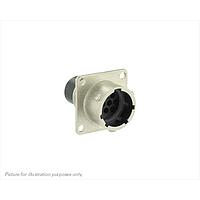 Eaton Souriau-Sunbank UT0W01210PWH Receptacles Male square flange receptacle IP67, 96 h salt spray, keying W
