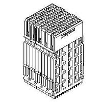 Molex 170390-1033 Receptacles Impact 4x6 85 Ohm 37mm Open Mezzanine