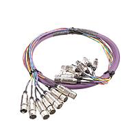 Switchcraft XLRM05XLRF Accessories XLR M-XLR F, 5 FT 8 CH AUD SNAKE