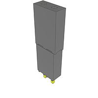 Samtec ESQ-102-33-G-S Sockets Elevated Socket Strip