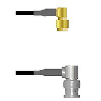 Amphenol Custom Cable Q-3400D0003108i RF Cable Assemblies SMA-RP/BNC-RP G174 108I
