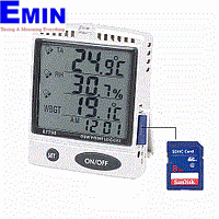 DaiHan THH9 Desktop/Wallmount Dew-point Thermo-Hygrometer of Temp·RH%·DP℃ (Temp·RH%·DP℃, SD card)