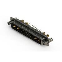 EDAC 627-21W4624-4T4 Mixed Contact D-Sub Connectors Vertical Combo Dsub