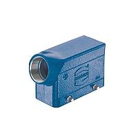 HARTING 19360161522 Headers & Wire Housings 16B EX Hood Side Entry, Double Lever, Low Construction, M32 (IECEx Intrinsically Safe - IEC EN 60079)