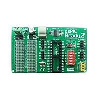 Mikroe MIKROE-450 Development Boards dsPIC READY2 BOARD 40 PIN DSPIC