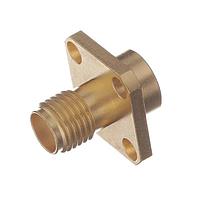 Radiall R125272000W Panel Receptacles SMA / STRAIGHT SQUARE FLANGE JACK CRIMP AND SOLDER TYPE - CABLE 2.6/50 S