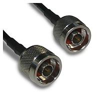 Amphenol RF 175101-19-M0.50 RF Cable Assemblies N STR/N STR Plug RG-58 Cbl .5M