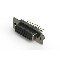 EDAC 628-M15-621-BT2 D-Sub Connectors - Standard Density Vertical Machined D-Sub Connector