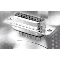 Kycon K86X-ED-15S-BRJ High Density D-Sub Connectors HD15F VERT FRMD B/L J/S