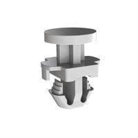 Essentra Components PSE-7M-01 Supports CB Spt,Rest Mnt,Natural,7MM Spc
