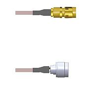 Amphenol Custom Cable Q-3A02H0001120i RF Cable Assemblies SMA-SP/N-SP G178 120I