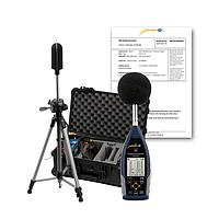 PCE 430-EKIT-ICA Outdoor Sound Level Meter Kit (22-136 dBA; ISO Calibration Certificate)
