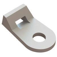 Essentra Components 23TA207128 Cable Tie Mounts Cable Tie Holder, Angled, Screw Mount, #4 Screw