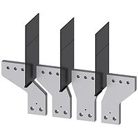 SIEMENS 3VA96040QC00 Bus Connector, Offset BRKR 3VA1/2 1250A 4P WIDE BUS TRML