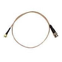 Mueller BU-4150028024 RF Cable Assemblies CBL ASSY SMA-BNC PLUG RG316 24"