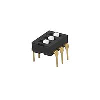 Alcoswitch - TE Connectivity 2454982-2 DIP Switches DIP, THT, 3 pos, extended