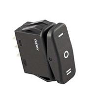 ZF Electronics KTG2AMB2BBBRN1 Rocker Switches SPST On-Off 20A 125Vac Red Lens