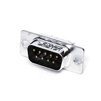 Amphenol Commercial Products L717SDE09POL2 Plug 9P Sz E Std Density Straight PCB Pin