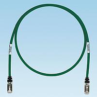 Panduit STP6X30GR Cat 6a Copper Patch Cord, Cat 6A, Green S/FTP C