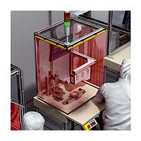 Safety sensor when operating the machine