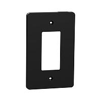 Square D SQWS141001BK Cover Frame 1 GANG MID+ WALL PLATE BK