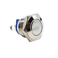 E-Switch PV2F640NN Anti-Vandal 0-2A 48VDC Off (On) 16mm Flat 1 Pole