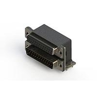 EDAC 664-025-264-032 Dual Port D-Sub Connectors Right-angle Dual Port D-Sub Connector