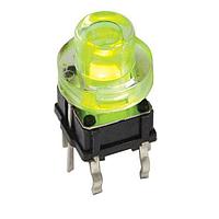 E-Switch TL1265RQRRED Tactile Switches illuminated tactile SPST-NO 0.05A 12V