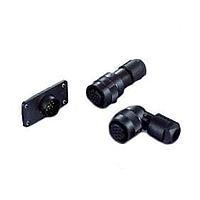 JAE Electronics JN1FS10SL1 Connectors 10P #22 R/A CIR PLUG